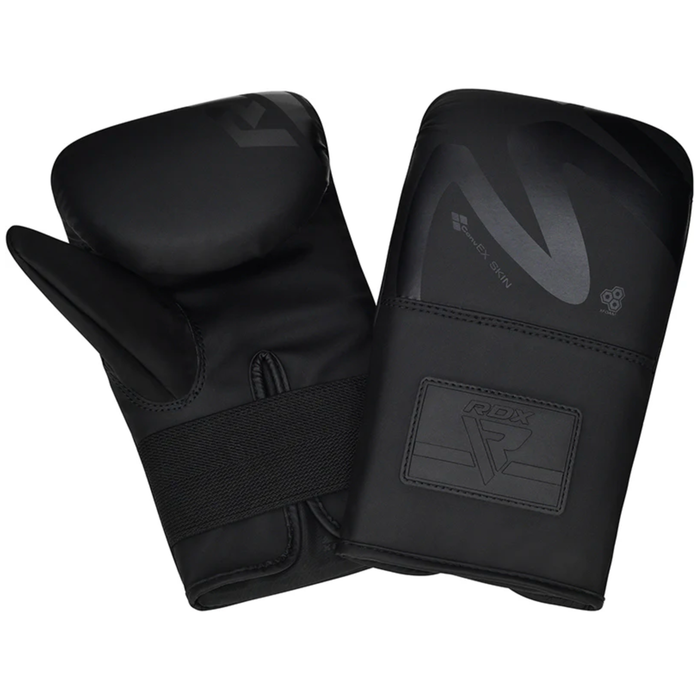 RDX F15 Noir Bag Gloves 4OZ Black