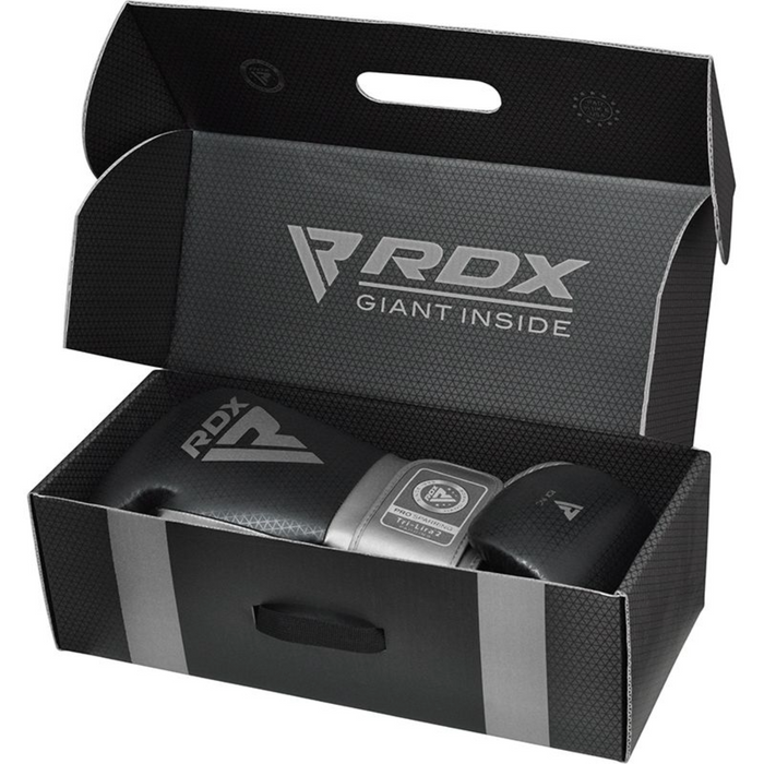 RDX L2 MARK PRO SPARRING BOXING GLOVES HOOK AND LOOP BLACK / GOLDEN - Gym From Home LLC