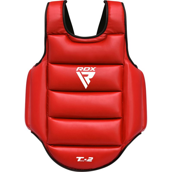 RDX T2 CE Certified Karate Body Protector Padded Chest Guard - Gym From Home LLC