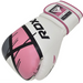 RDX F7 Women Training Boxing Gloves Pink / White - Gym From Home LLC