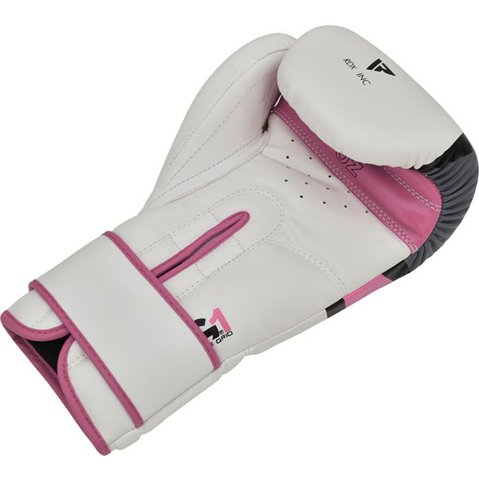 RDX F7 Women Training Boxing Gloves Pink / White - Gym From Home LLC